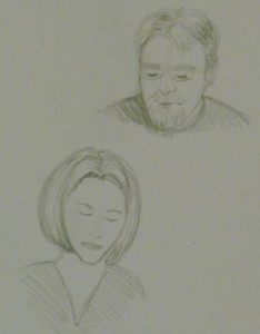 Michael draws attendees