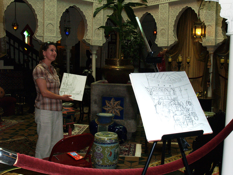 Jean and Michael's drawings