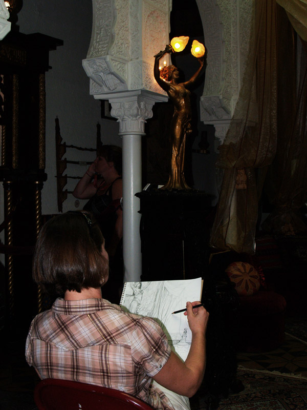 Jean taming the Court of Lions