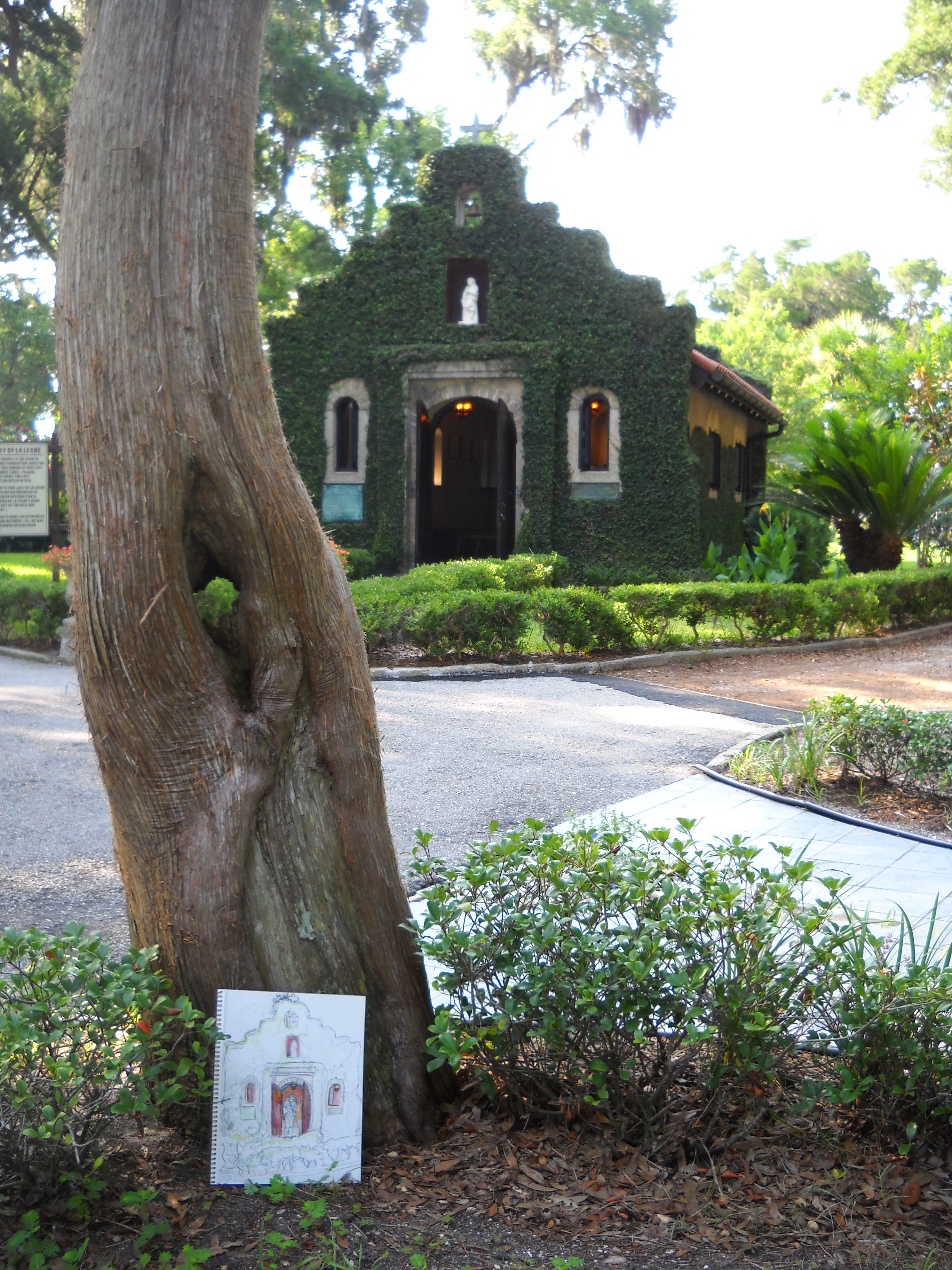 Shrine Our Lady of La Leche at the Mission of Nombre De Dios'