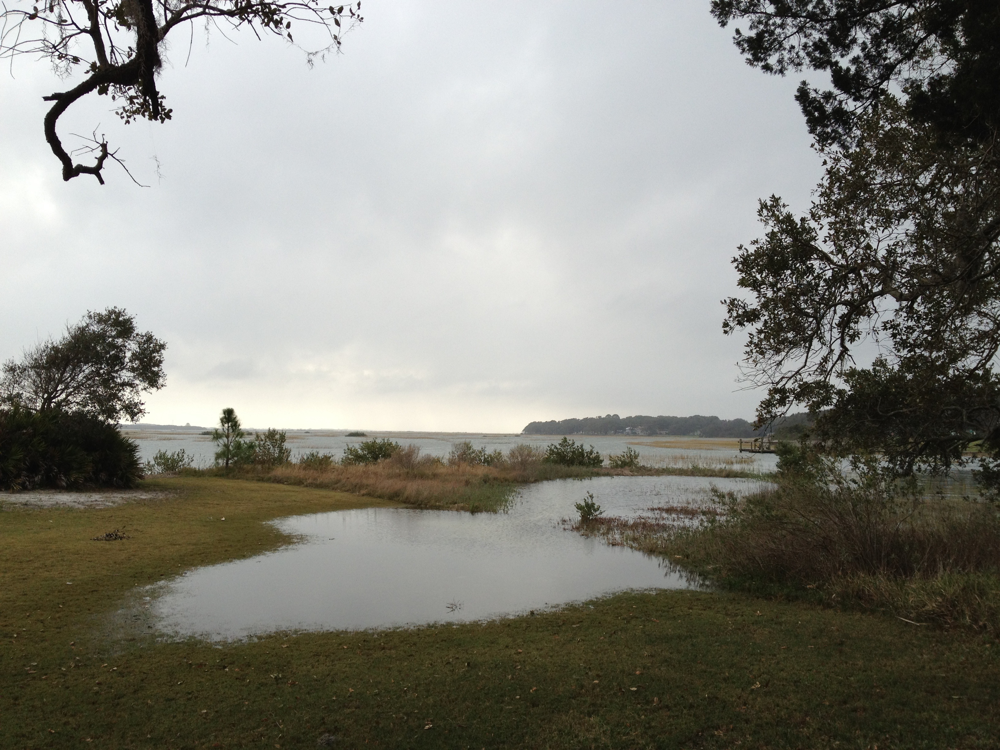 High Intracoastal waters