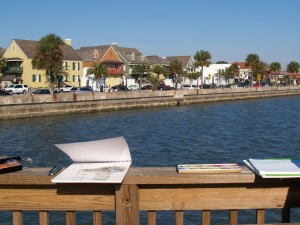 Wind over drawings