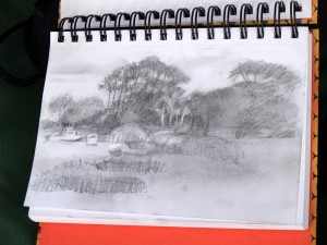 Pencil drawing by Scott