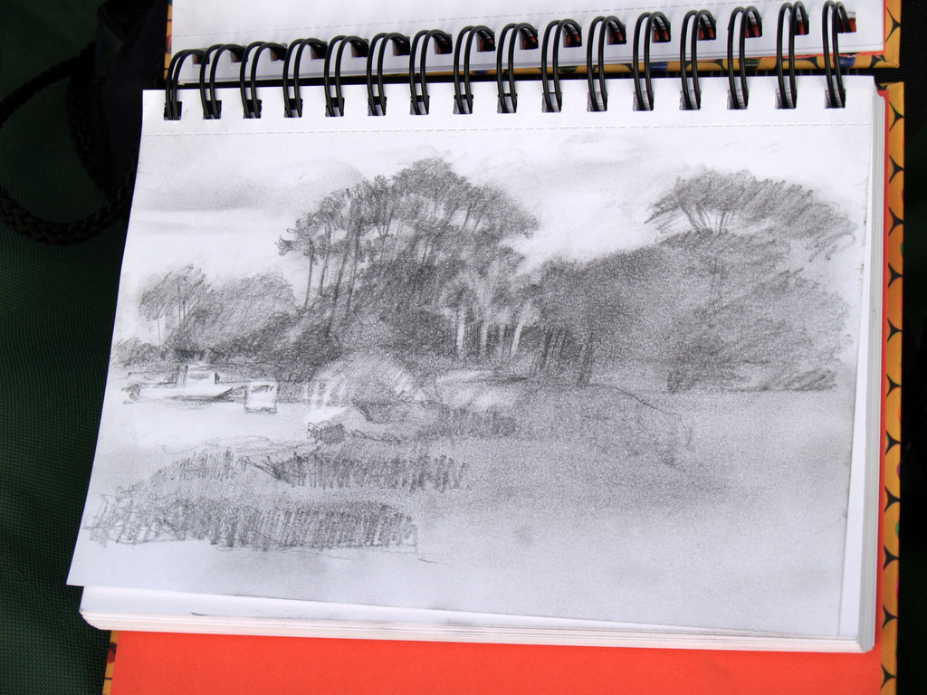 Pencil drawing by Scott