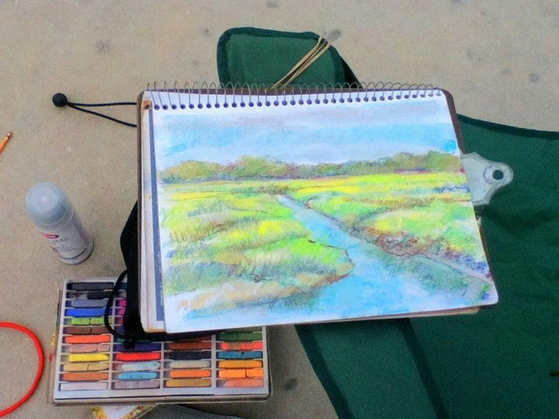 Scott's rendition of the scene