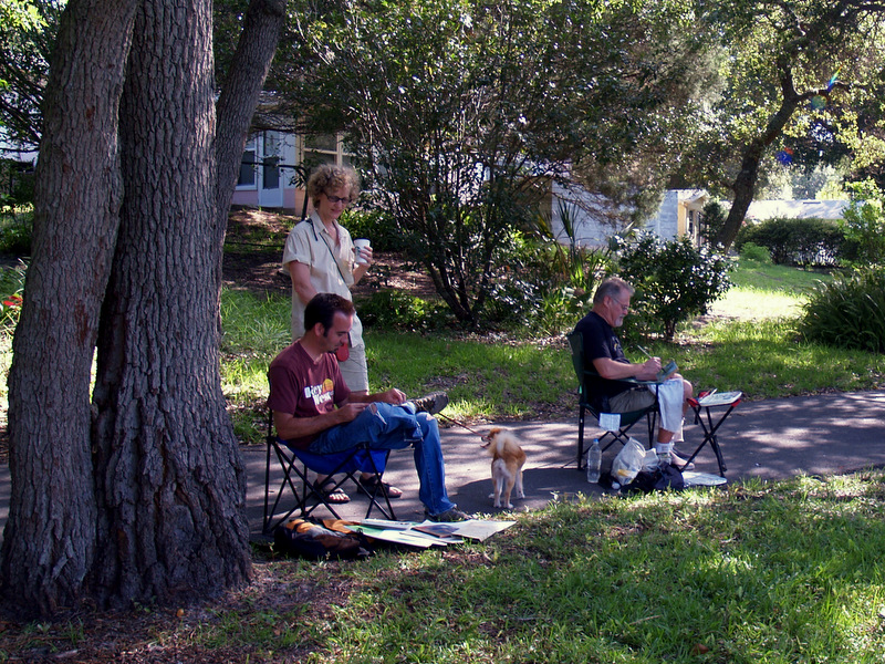 Katherine, Michael, Zelda and Scott