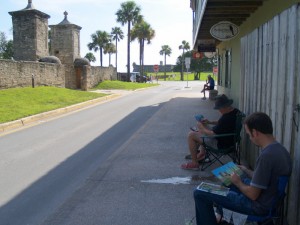 Anonymous Artists at work