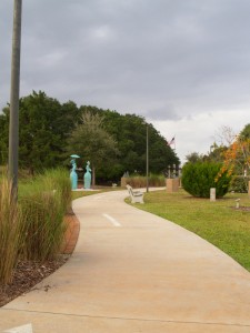 Lakeside Park pathway