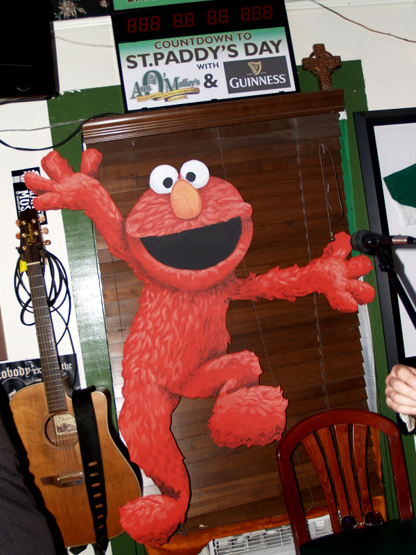 Elmo is so happy to see you!